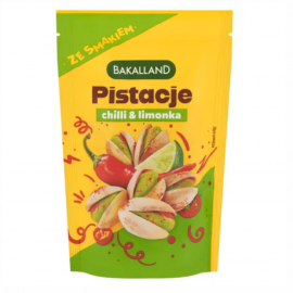 Przekąski Bakalland Pistacje Prażone Chilli & Lime 70 g