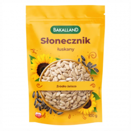 Przekąska Bakalland Słonecznik Łuskany 400 g