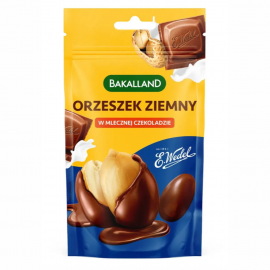 Przekąski Bakalland Orzeszek ziemny Arachid w mlecznej czekoladzie 72 g