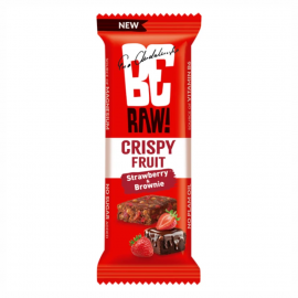 Baton BeRAW! Crispy Fruit Strawberry & Brownie 40 g