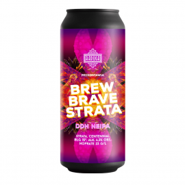 Piwo Raduga Brew Brave Strata DDH NEIPA 6,3% 500 ml puszka