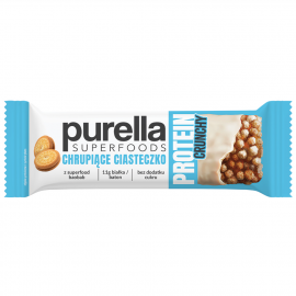 Purella Superfoods Protein bar baton proteinowy chrupiące ciasteczko 45 g