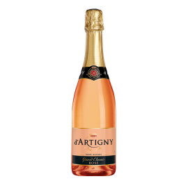 Wno D'Artigny Grand Classic Rose 0% różowe wytrawne 750 ml