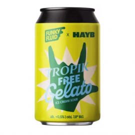 Piwo Funky Fluid/Hayb Free Gelato Tropik 0% 330 ml puszka