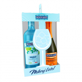 Zestaw Miksuj Lato Blue: Monte Santi Hugo + Prosecco 11% 1500  ml