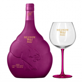 Likier Meukow Wild Berry + Kieliszek 30% 700 ml