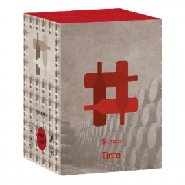 Wino Cuatro Rayas Tempranillo BIB 14% czerwone wytrawne 5 l