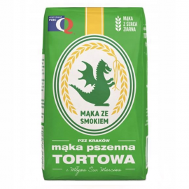 Mąka Tortowa Pszenna Typ 450 Kraków 1 kg