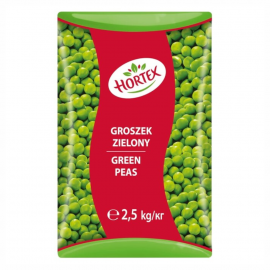 Hortex Groszek zielony 2,5 kg