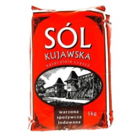 Kujawska Sól Warzona Jodowana 1 kg