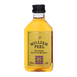 Whisky William Peel 40% 50 ml