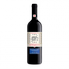 Wino Miramani Pirosmani 11% czerwone półwytrawne 750 ml