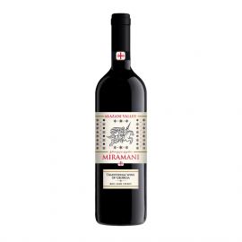 Wino Miramani Alazani Valley 11% czerwone półsłodkie 750 ml