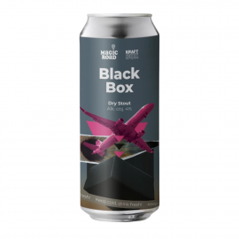 Piwo Magic Road Black Box 4% 500 ml puszka
