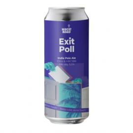 Piwo Magic Road Exit Poll India Pale Ale 5,5% 500 ml puszka