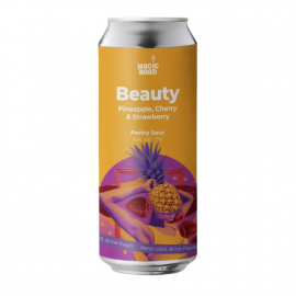 Piwo Magic Road Beauty Pineapple, Cherry & Strawberry 5% 500 ml puszka