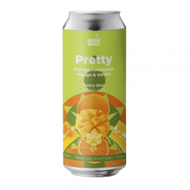 Piwo Magic Road Pretty Orange, Mango & Calamansi 4,9% 500 ml