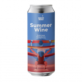 Piwo Magic Road Summer Wine Strawberry 4,4% 500 ml puszka