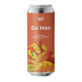 Piwo Magic Road Go Man Mango & Calamansi 4,5% 500 ml puszka