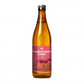 Piwo Magic Road Bezglutenowy Lager 5% 500 ml