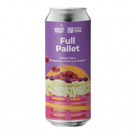 Piwo Magic Road Full Pallet Dogwood, Cherry & Cream 5,1% 500 ml puszka