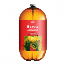 Piwo Magic Road Beauty Kiwi, Strawberry, Banana & Spirulina 5% 30 l keg pet