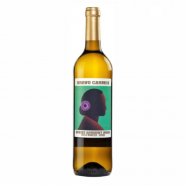 Wino Bravo Carmen 12% białe półsłodkie 750 ml