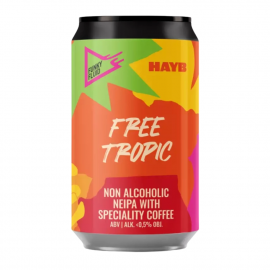 Piwo Funky Fluid Free Tropic Non Alcoholic NEIPA with Speciality Coffee 330 ml Puszka
