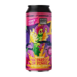 Funky Fluid / Green Cheek The Parrot Of Power Quad NEIPA 10% 500 ml puszka