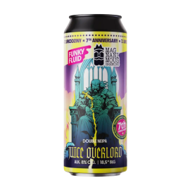 Funky Fluid / Magnanimous Juice Overlord Double NEIPA 8% 500 ml puszka