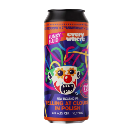 Funky Fluid / Everywhere Yelling At Clouds In Polish NEIPA 6,2% 500 ml puszka