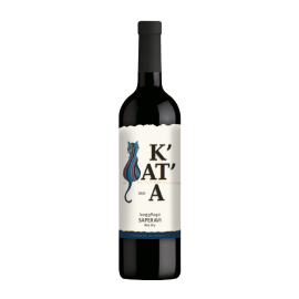 Wino K’AT’A Saperavi 12,5% czerwone wytrawne 750 ml
