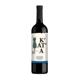 Wino  K’AT’A Pirosmani Red Semi Dry 11,5% czerwone półwytrawne 750 ml