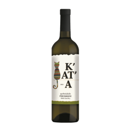 Wino  K'AT'A Pirosmani White Semi Dry 11,5% białe półwytrawne 750 ml