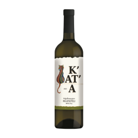 Wino K’AT’A Rkatsiteli 12% białe wytrawne 750 ml