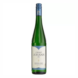 Wino Graf Johann Riesling HalbTrocken QBA Rheingau 11% białe półwytrawne 750 ml
