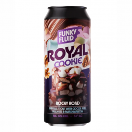 Piwo Funky Fluid Royal Coockie Rocky Road 36 12% 500 ml puszka