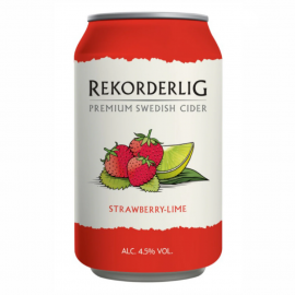 Cydr Rekorderlig Truskawka-Limonka 4,5% 330 ml