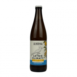Piwo Browar Za Miastem Letnie Klimaty Non-Alcoholic Citrus Lager 0% 500 ml