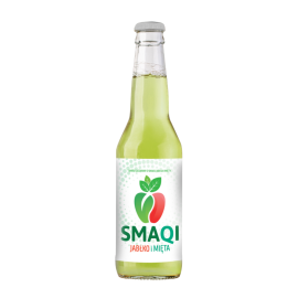 Napój SMAQI Jabłko Mięta 330 ml
