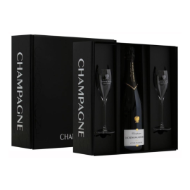 Szampan Jackowiak-Rondeau Cuvee Tradition Brut 12% 0,75l + 2 kieliszki