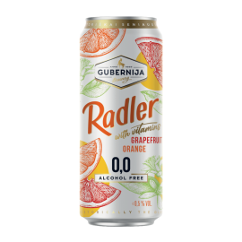 Piwo Gubernija Radler Grejpfrut i Pomarańcza 0% 500 ml Puszka