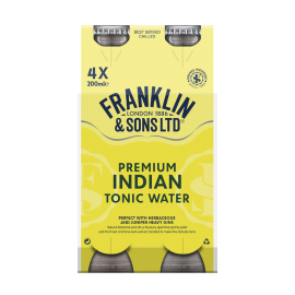 Tonik Franklin & Sons Indian Tonic Water 4 x 200 ml
