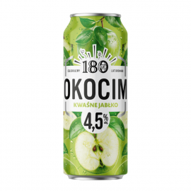 Piwo Okocim Kwaśne Jabłko 4,5% 500 ml puszka