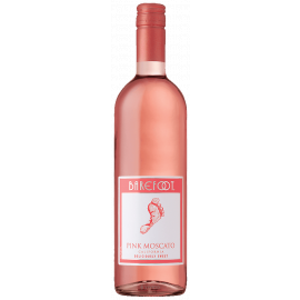 Wino Barefoot Pink Moscato  9% różowe słodkie 750 ml