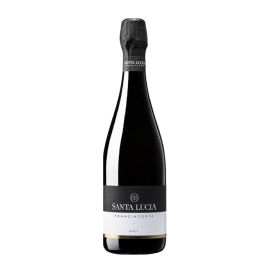 Wino musujące Santa Lucia Franciacorta Brut 12,5% białe wytrawne 750 ml
