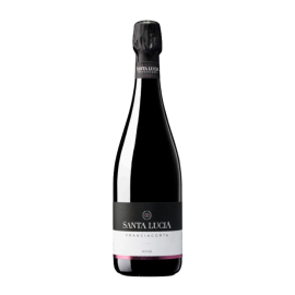 Wino musujące Santa Lucia Franciacorta Rose 12,5% różowe wytrawne 750 ml