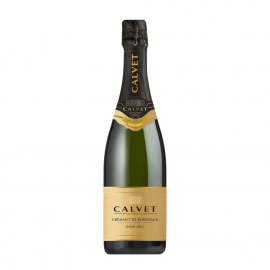 Wino musujące Calvet Cremant de Bordeaux Demi‑Sec Blanc 11% białe półwytrawne 750 ml