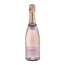 Wino musujące Calvet Cremant de Bordeaux Brut Rose 12% różowe wytrawne 750 ml