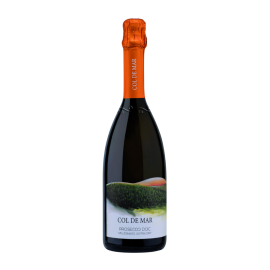 Wino musujące Col de Mar Prosecco DOC Millesimato Extra Dry 11,5% białe półwytrawne 750 ml